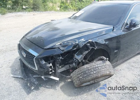 2018 Infiniti Q50 3.0T Luxe из США, поврежденный, VIN JN1EV7AP6JM351651